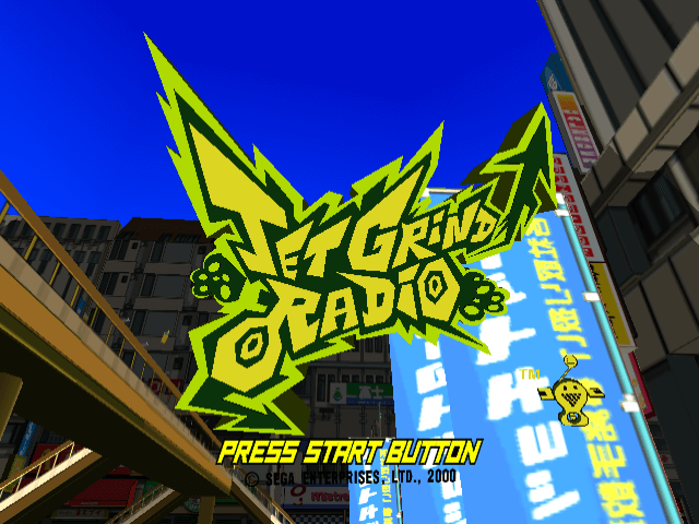 Jet Set Radio screenshot 2 for Sega Dreamcast